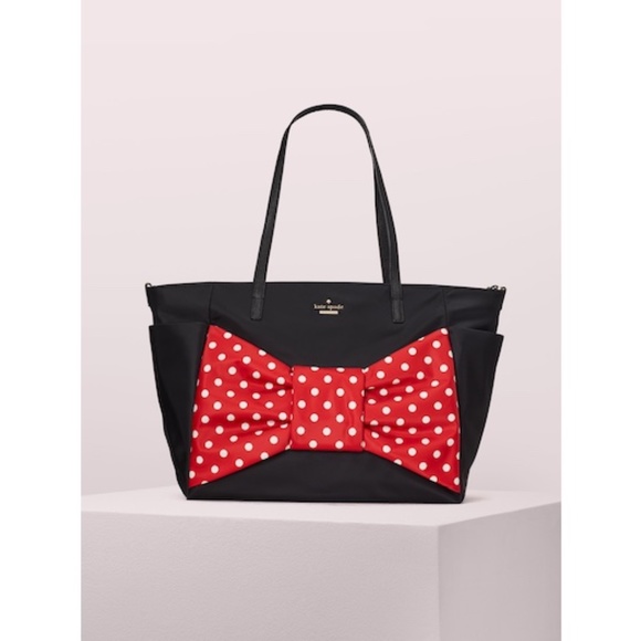 NWT Disney Minnie x Kate Spade Diaper Baby Bag - Picture 13 of 15